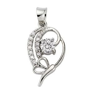 GUMUSH 925 Zirkon Taslı Gümüş Kolye Ucu | PND47157060