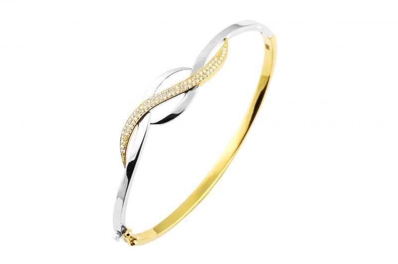 Altın Taşlı Bilezik Blz20094 Melis Gold