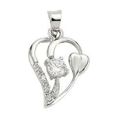 GUMUSH 925 Zirkon Taslı Gümüş Kolye Ucu | PND47157061