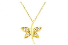 Altın Yusufçuk Kolye Kly00198 Melis Gold