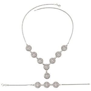 GUMUSH 925 Zirkon Taslı Gümüş Set | ST0470485