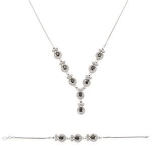 GUMUSH 925 Zirkon Taslı Gümüş Set | ST0470488