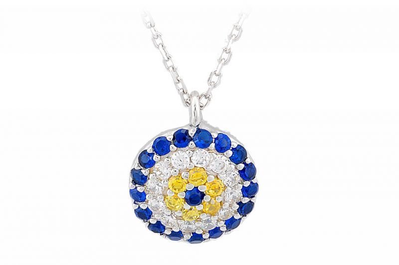 Altın Nazarboncuk Kolye Kly00013 Melis Gold