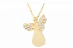 Altın Melek Kolye Kly00015 Melis Gold