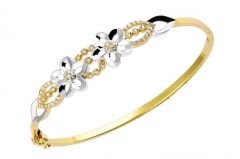 Altın Taşlı  Bilezik Blz200101 Melis Gold