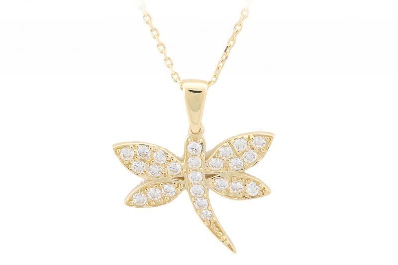 Altın Yusufçuk Kolye Kly00017 Melis Gold