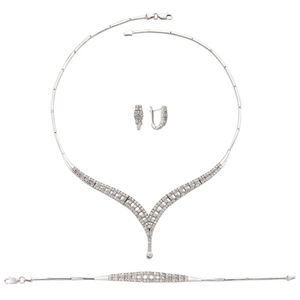 GUMUSH 925 Zirkon Taslı Gümüş Set | ST0470493