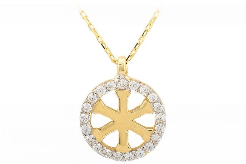 Altın Kartanesi Kolye Kly00020 Melis Gold