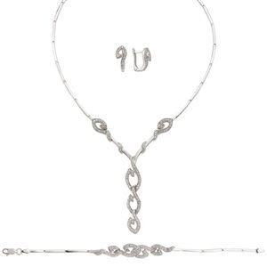 GUMUSH 925 Zirkon Taslı Gümüş Set | ST0470496