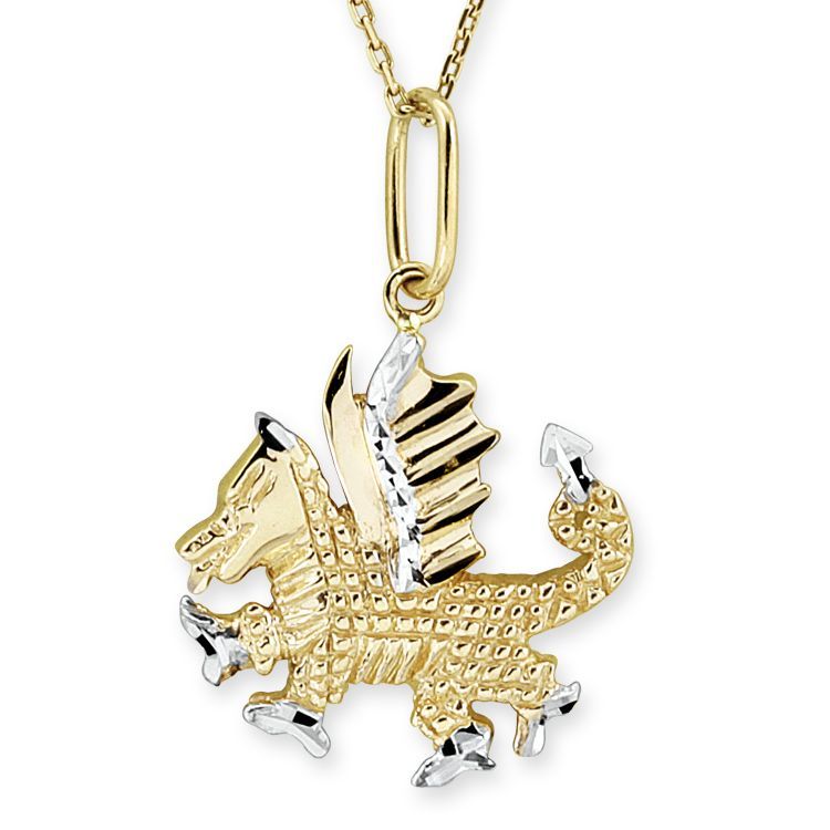 Myra Gold Ejderha Kolye 14 Ayar