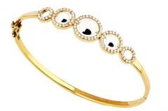 Altın Taşlı Bilezik Blz200109 Melis Gold