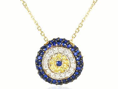 Altın Nazar Boncuklu Kolye Kly00203 Melis Gold