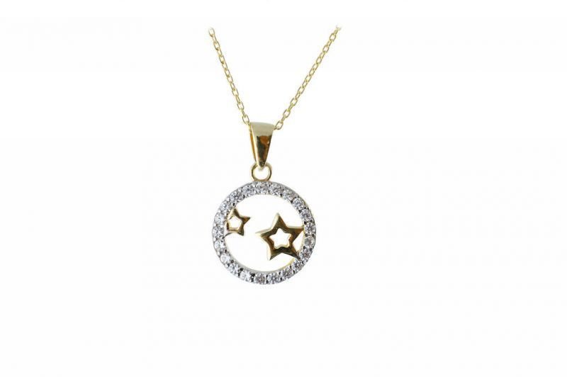Altın Yıldız Kolye Kly00037 Melis Gold