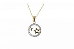 Altın Yıldız Kolye Kly00037 Melis Gold
