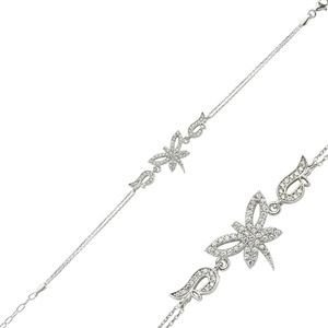 GUMUSH 925  Zirkon Taşlı Yusufçuk Bileklik | BR0460110