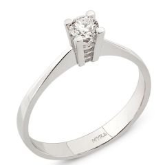 Myra Gold 0.19 Ct. Pırlanta Tektaş Alyans