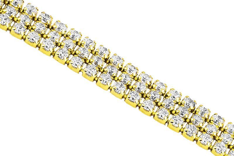 Altın Taşlı Bileklik Blk20135 Melis Gold