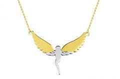 Altın Melek Kolye Kly00206 Melis Gold