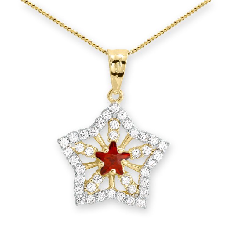 Myra Gold Kar Tanesi Kolye