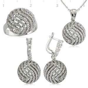 GUMUSH 925 Zirkon Taslı  Set | ST0470507