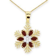 Myra Gold Kar Tanesi Altın Kolye