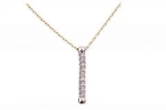 Altın Su Yolu Kolye Kly00062 Melis Gold