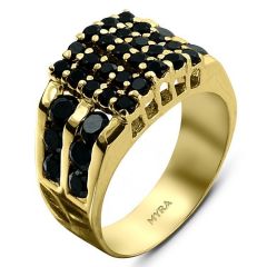 Myra Gold 14 Ayar Altın Erkek Yüzük