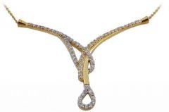 Altın Su Yolu Kolye Kly00074  Melis Gold