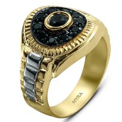 Myra Gold 14 Ayar Altın Erkek Yüzük