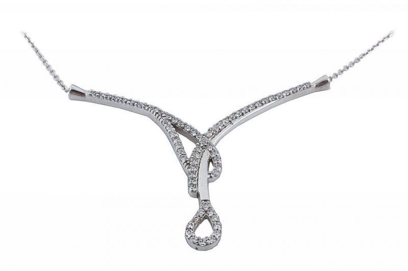 Altın Su Yolu Kolye Kly00078  Melis Gold