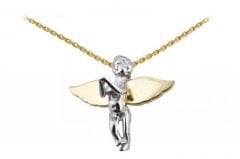 Altın Melek Kolye Kly00082 Melis Gold