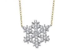 Altın Taşlı Kartanesi Kolye Kly00242 Melis Gold