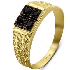 Myra Gold 14 Ayar Altın Erkek Yüzük