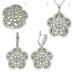 GUMUSH 925 Zirkon Taslı  Set | ST1270081