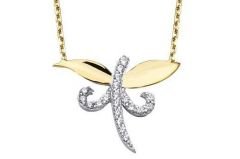 Altın Yusufçuk Kolye Kly00256 Melis Gold