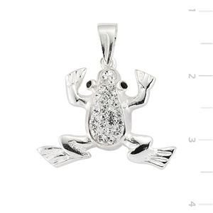 GUMUSH 925 Swarovski Taşlı Kurbağa Kolye | PT0860004