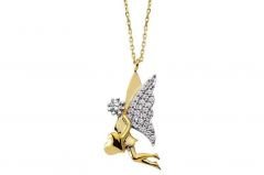 Altın Melek Kolyesi Kly00265 Melis Gold