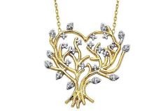 Altın Ağaç Kolyesi Kly00267 Melis Gold