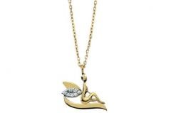Altın Melek Kolyesi Kly00271 Melis Gold