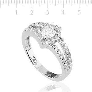 GUMUSH 925 Zirkon Taslı Gümüş Bayan Yüzük | LRG47001001
