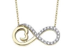 Altın Sonsuzluk Kolyesi Kly00273 Melis Gold
