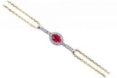 Altın Hürrem Sultan Bileklik Zb000030 Melis Gold