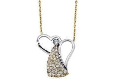 Altın Melek Kolyesi Kly00279 Melis Gold