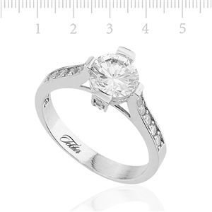 GUMUSH 925 Zirkon Taslı Gümüş Bayan Yüzük | LRG47099019