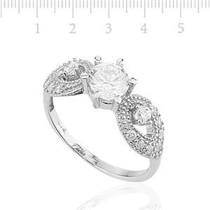 GUMUSH 925 Zirkon Taslı Gümüş Bayan Yüzük | LRG47099026