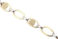 Altın Taşlı Bileklik Blk20006 Melis Gold
