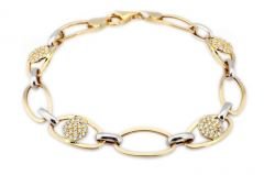 Altın Taşlı Bileklik Blk20006 Melis Gold