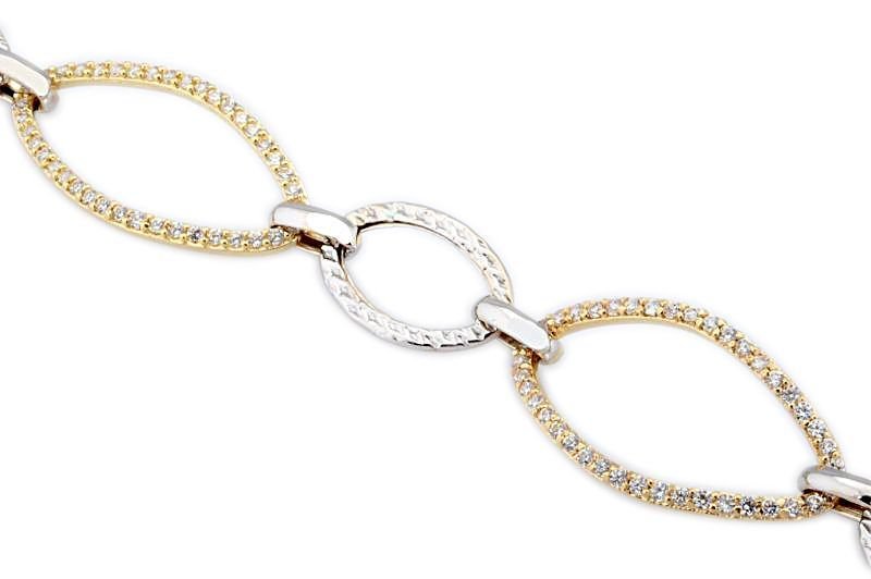 Altın Taşlı Bileklik Blk20009 Melis Gold