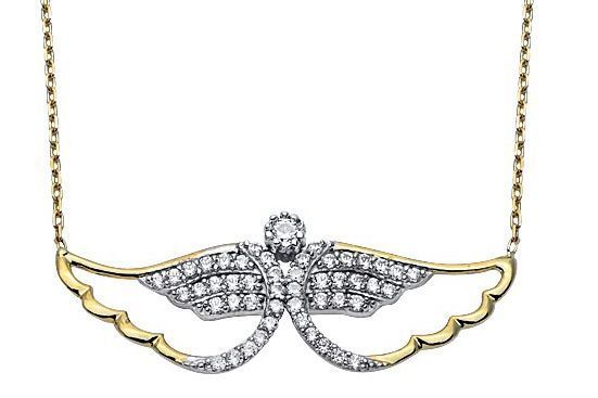 Altın Feriha Kolye Kly00290Melis Gold