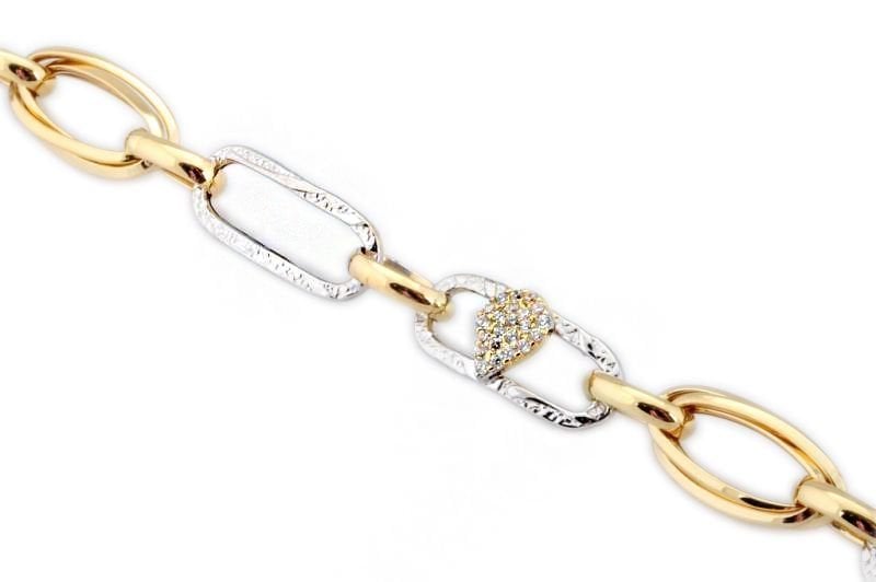 Altın Taşlı Bileklik Blk20010 Melis Gold